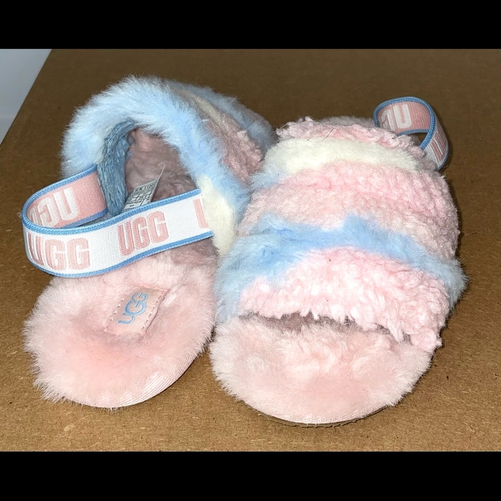 Pink UGG Slides - Picture 3 of 4